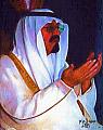 لوحة زيتية للفنان التشكيلي سعيد آل مزهر-الملك عبدالله.jpg