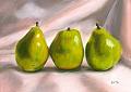 لوحات من الطبيعة الصامتة..روعة الباستيل-pears 3 fixed 2  blog.jpg